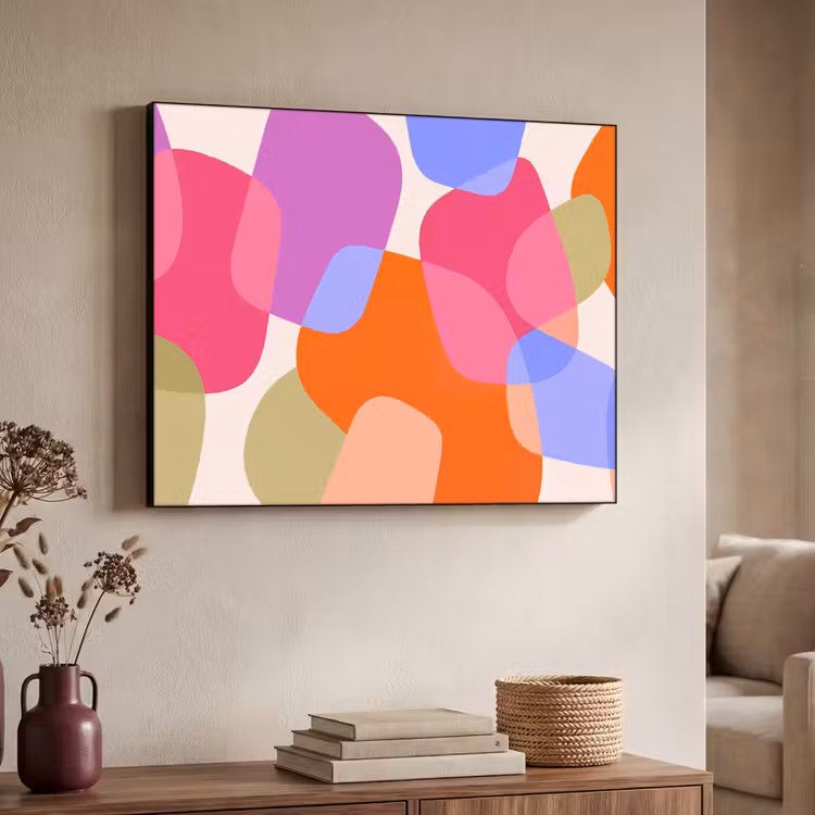 Art frame - Abstract - Vormen - Modern - Kleurrijk — 7