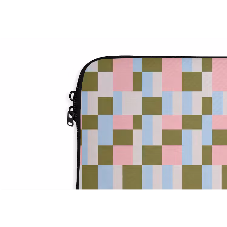 Laptophoes Patroon - Geometrisch - Abstract - Kleurrijk - Modern — 5