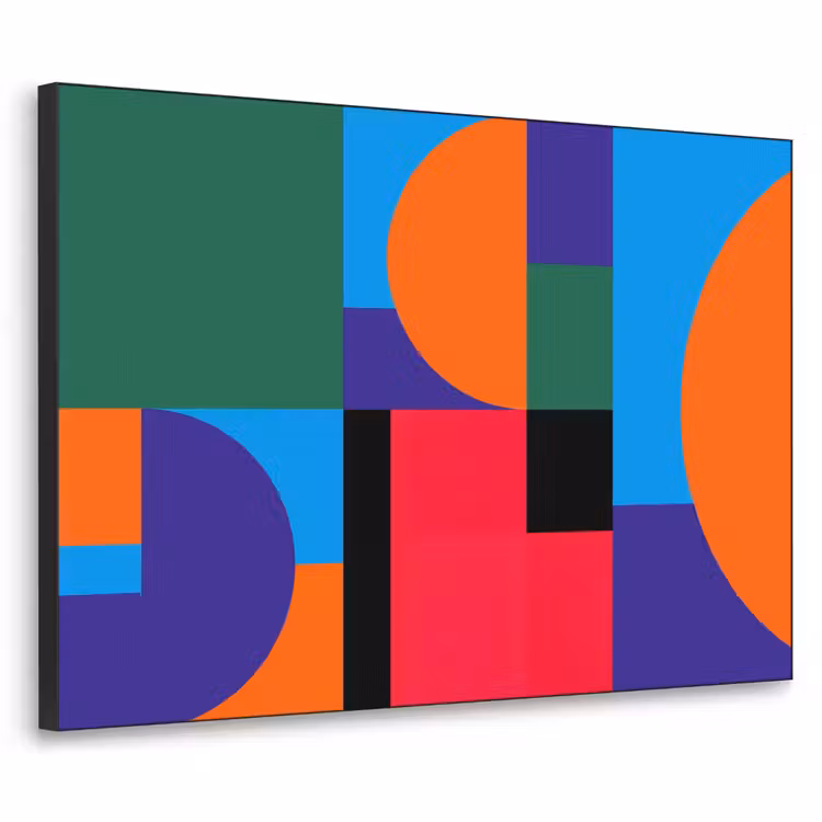 Art frame - Geometrisch - Abstract - Vormen - Kleurrijk - Modern — 1