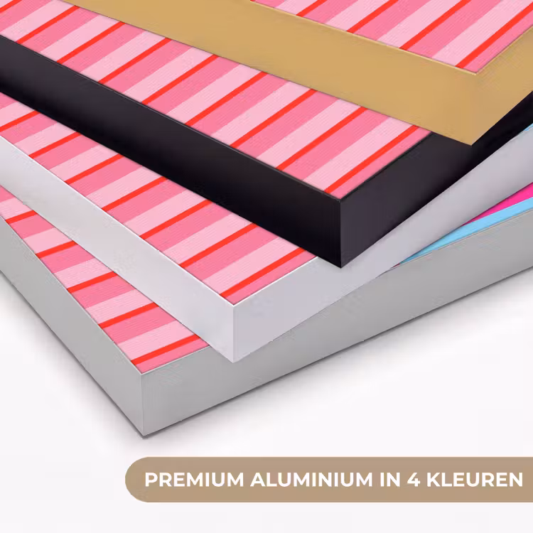 Art frame - Patroon - Strepen - Modern - Abstract - Kleurrijk — 2