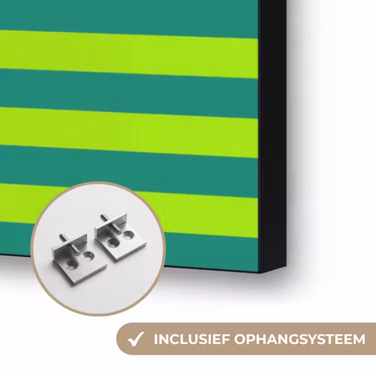 Art frame - Patroon - Strepen - Modern - Abstract - Kleurrijk — 6