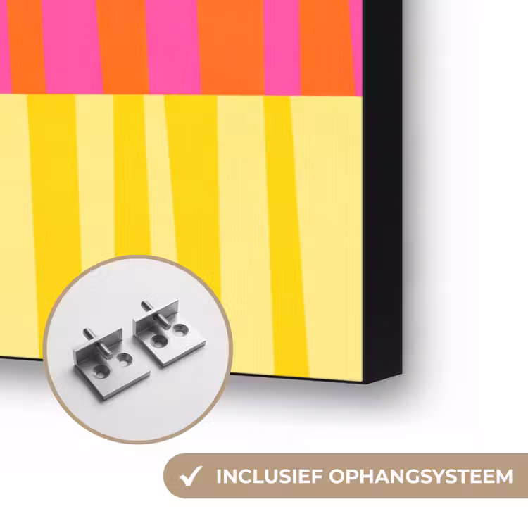 Art frame - Patroon - Strepen - Abstract - Modern - Kleurrijk — 6