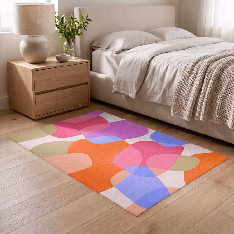 Vloerkleed - Abstract - Vormen - Modern - Kleurrijk — 5