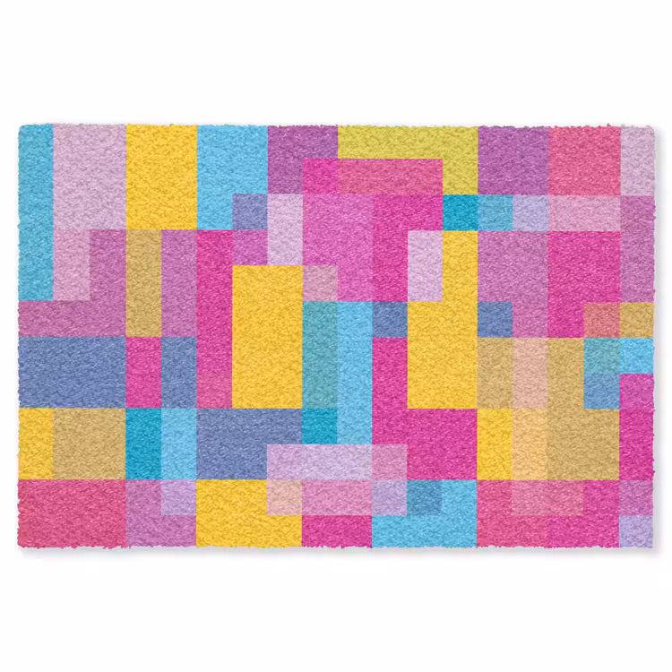 Vloerkleed - Abstract - Geometrisch - Kunst - Kleurrijk - Modern — 1