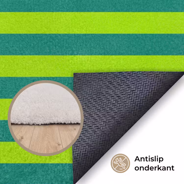 Vloerkleed - Patroon - Strepen - Modern - Abstract - Kleurrijk — 4