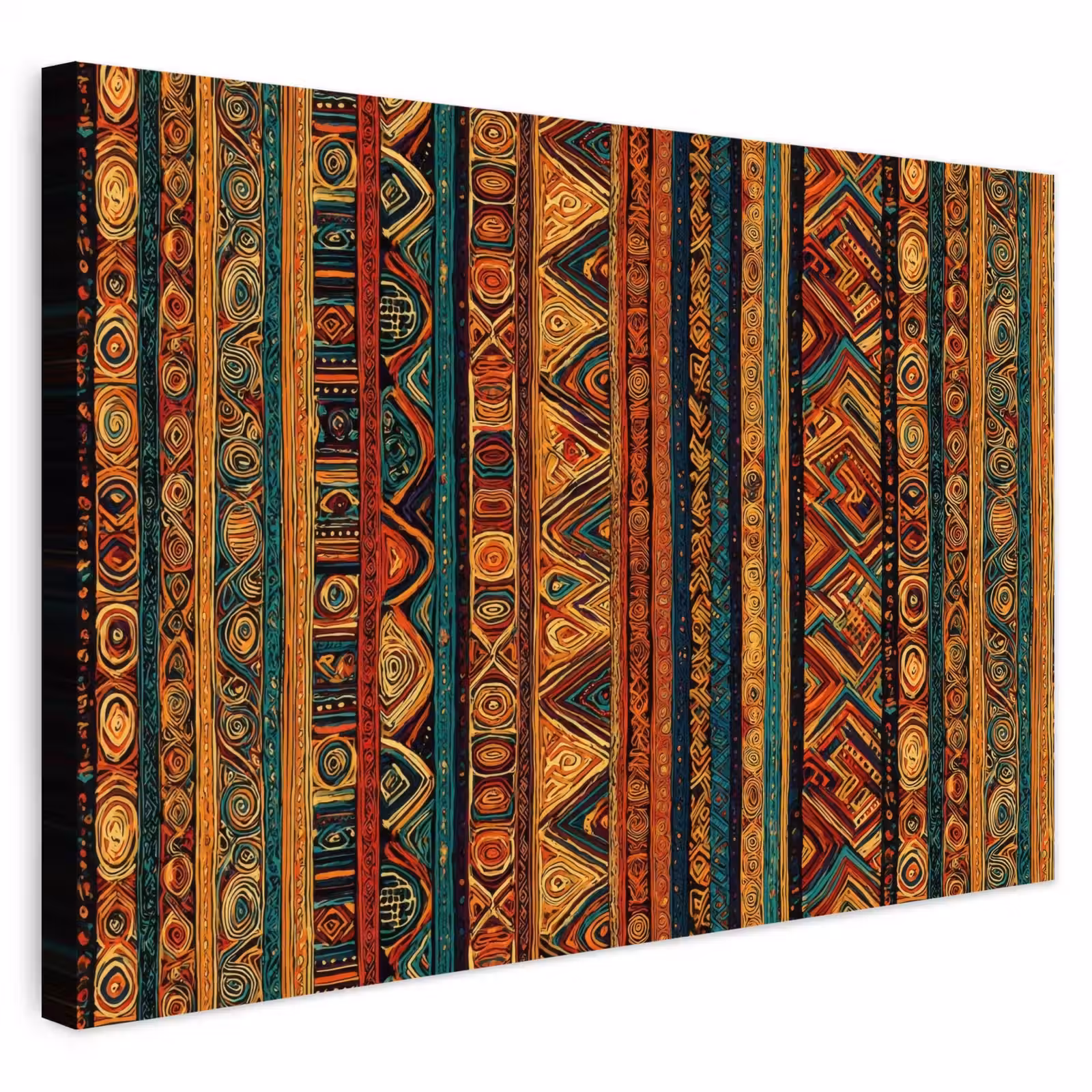 Buiten canvas - Kleurrijk - Etnisch - Folkloristisch - Patroon — 1