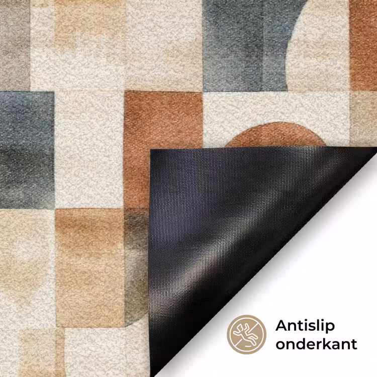 Deurmat - Terracotta - Geometrisch - Aquarel - Textuur — 6