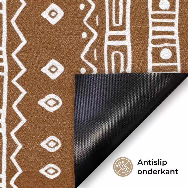 Deurmat - Chocoladebruin - Etnisch - Tribaal - Patroon — 6