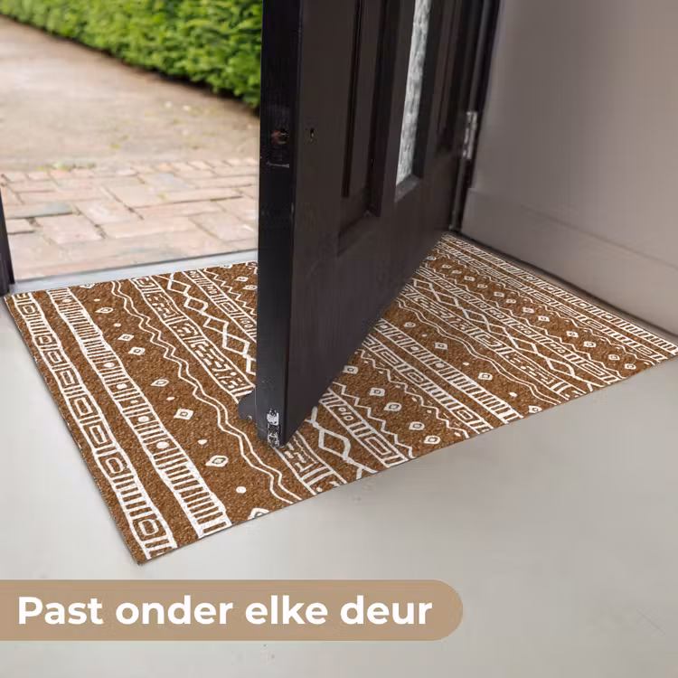 Deurmat - Chocoladebruin - Etnisch - Tribaal - Patroon — 7