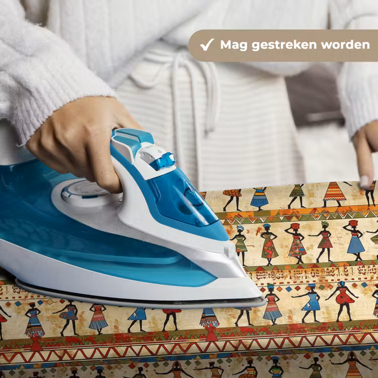 Wandkleed - Kleurrijk - Afrikaans - Etnisch - Dansende Vrouwen - Patroon — 6