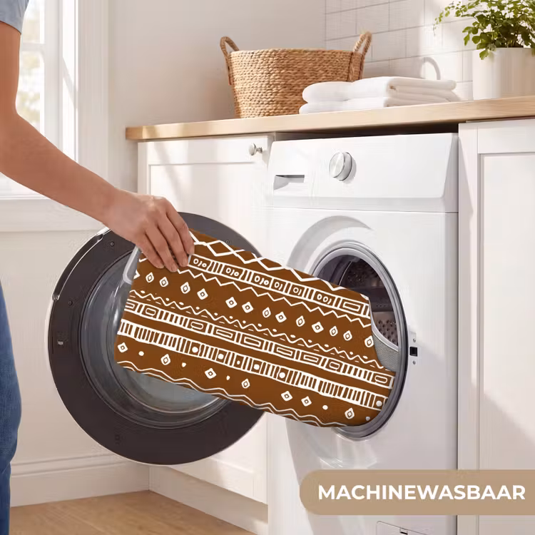 WC Mat - Chocoladebruin - Etnisch - Tribaal - Patroon — 6