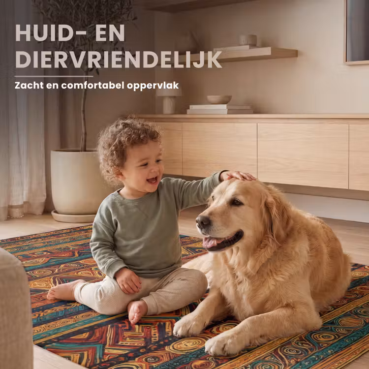 Vloerkleed - Kleurrijk - Etnisch - Folkloristisch - Patroon — 6