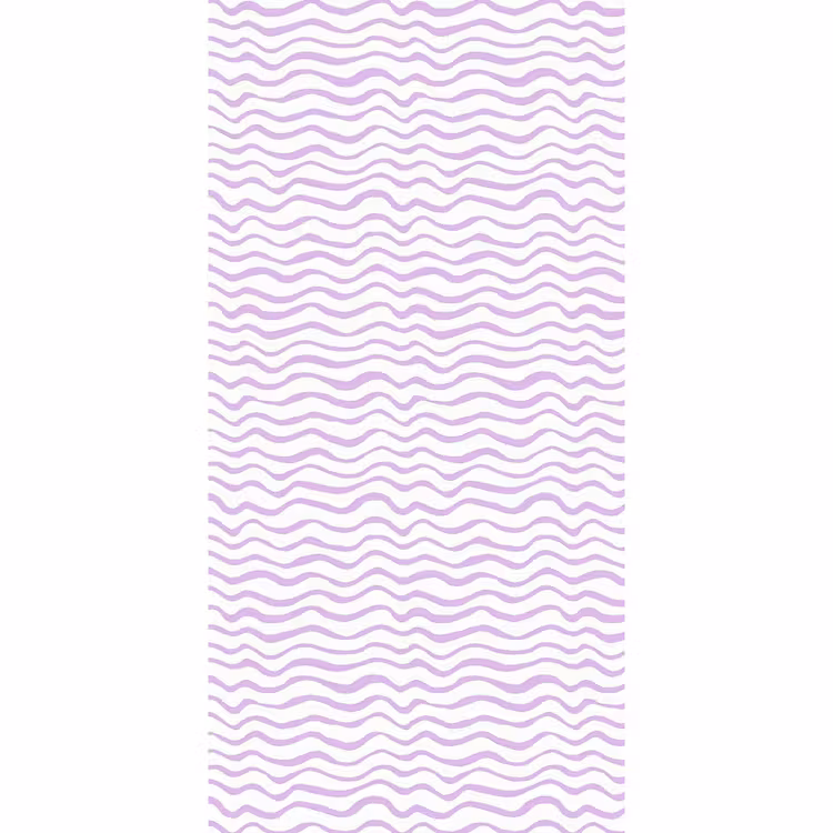 Behang - Lila - Geometrisch - Golfjes - Lijnen - Patroon — 2