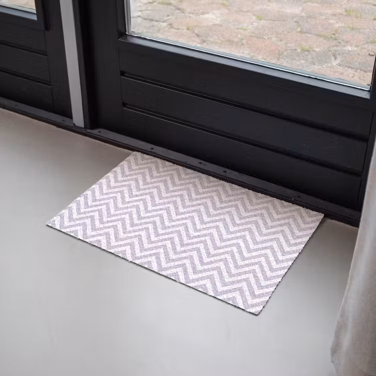 Deurmat - Lila - Geometrisch - Chevron - Zigzag - Patroon — 2