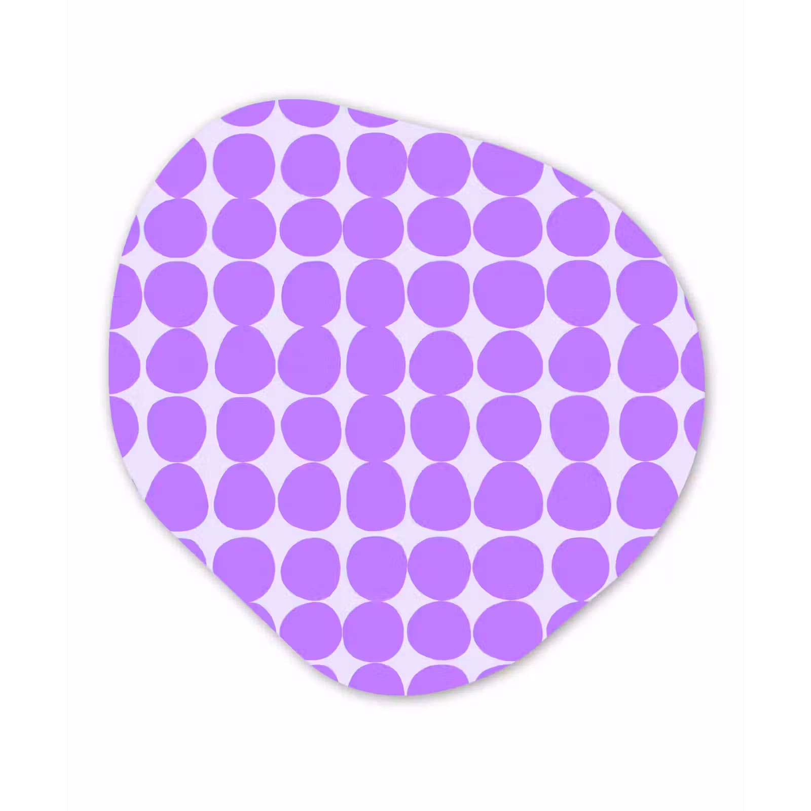 Organisch schilderij forex - Paars - Geometrisch - Stippen - Polka Dot - Patroon — 1