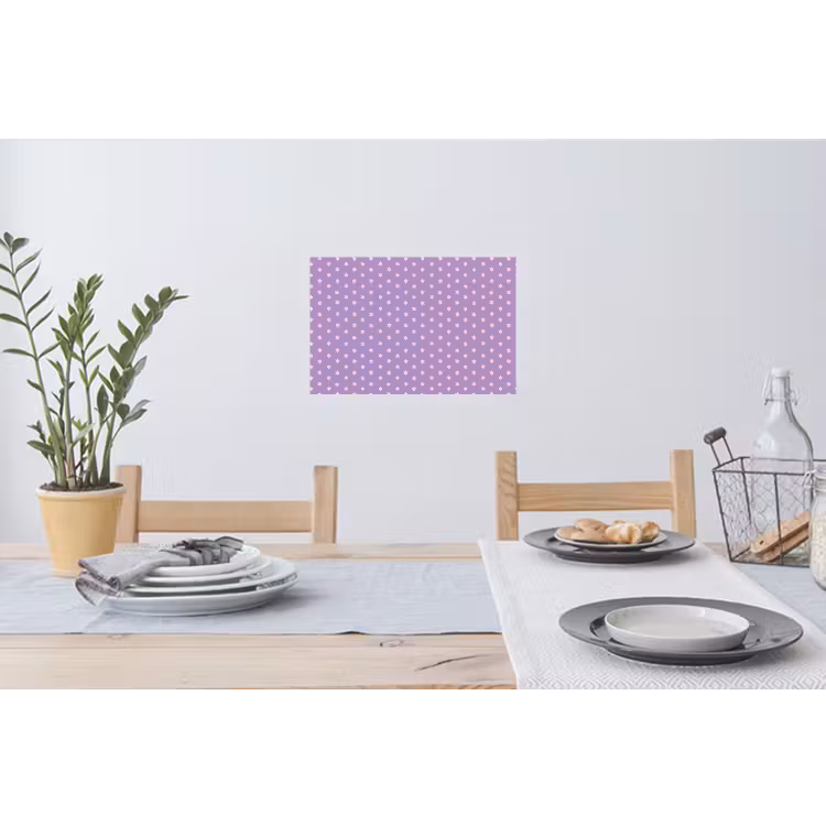 Muursticker - Paars - Roze - Sterren - Geometrisch - Patroon — 3