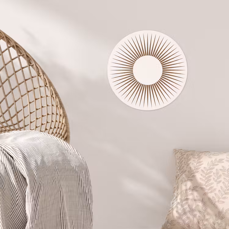 Behangcirkel - Abstract - Zon - Symbool - Modern - Beige — 5