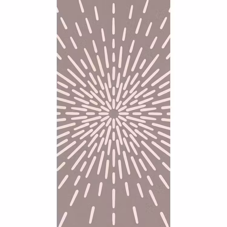 Behang - Patroon - Stralen - Abstract - Modern - Grijs — 2