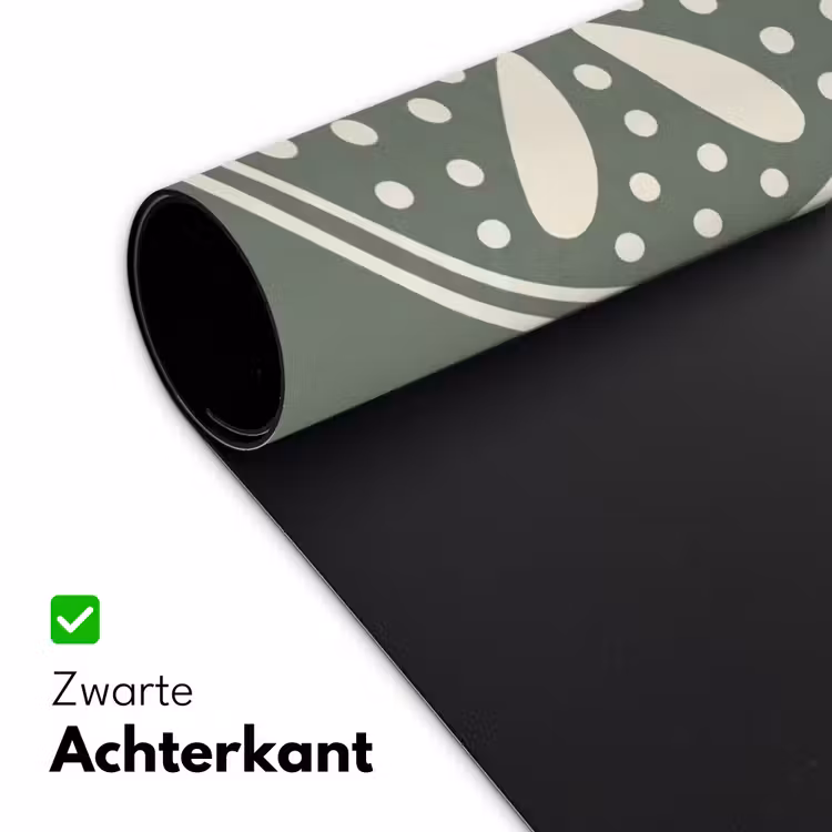 Bureau onderlegger - Patroon - Cirkel - Abstract - Groen - Decoratie — 5