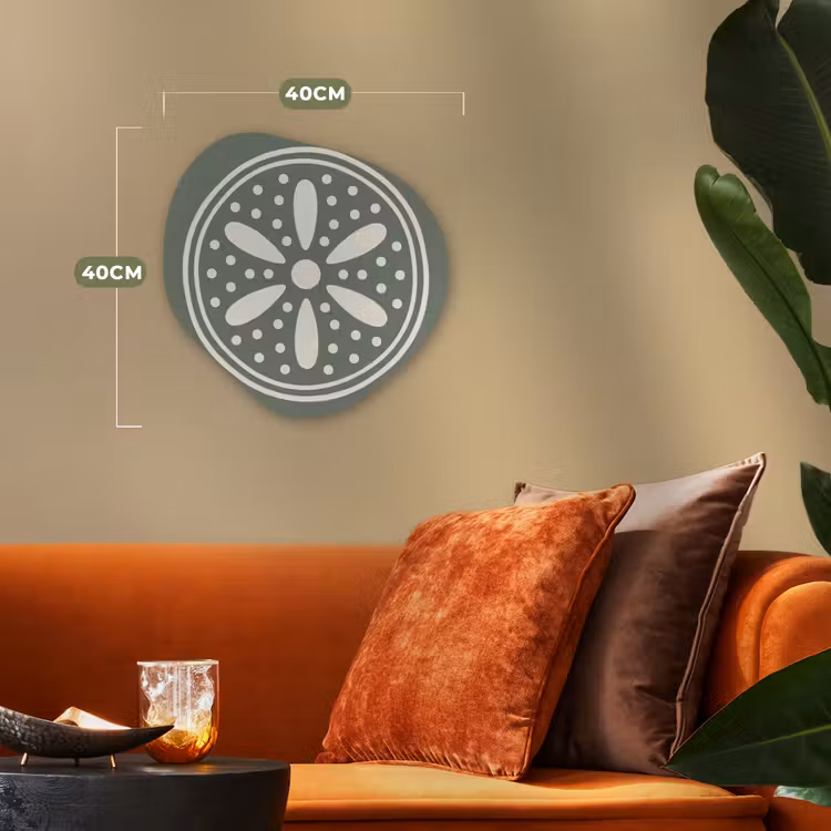 Organisch schilderij forex - Patroon - Cirkel - Abstract - Groen - Decoratie — 4