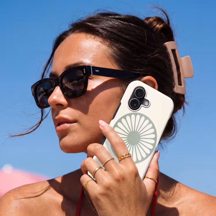 Telefoonhoesje Toughcase - Abstract - Patroon - Radiaal - Modern - Groen — 6