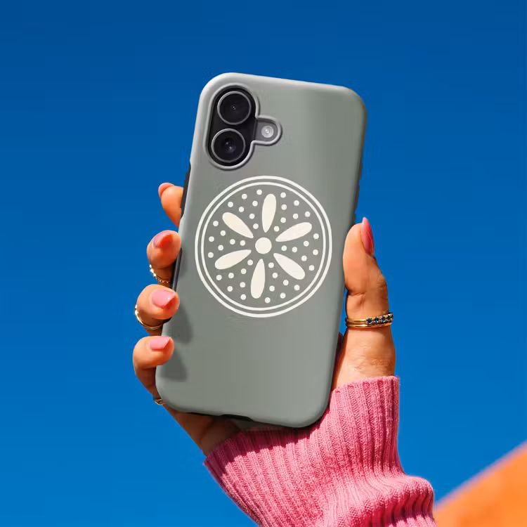 Telefoonhoesje Toughcase - Patroon - Cirkel - Abstract - Groen - Decoratie — 2