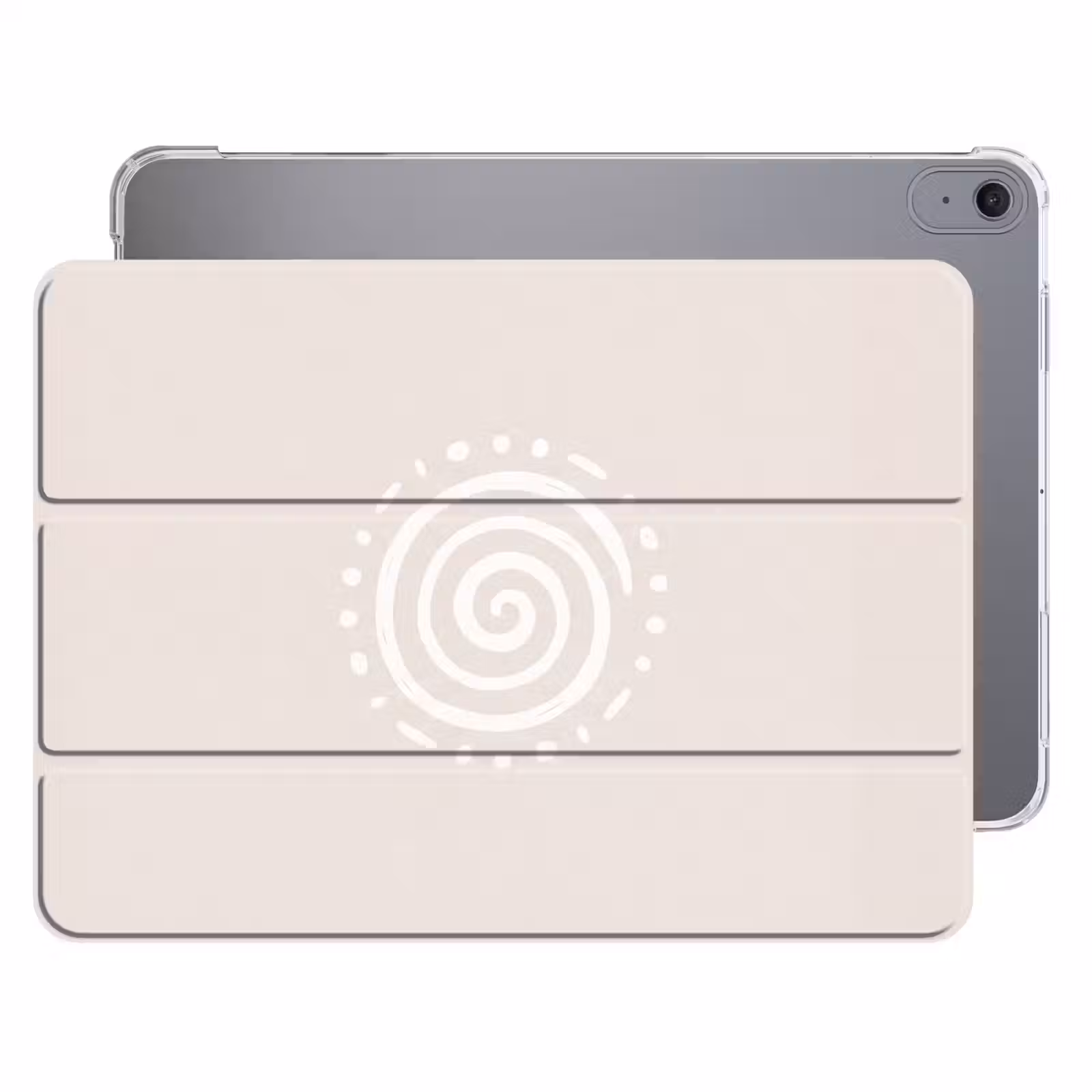 Symbool - Spiraal - Abstract - Minimalistisch - Beige — 1