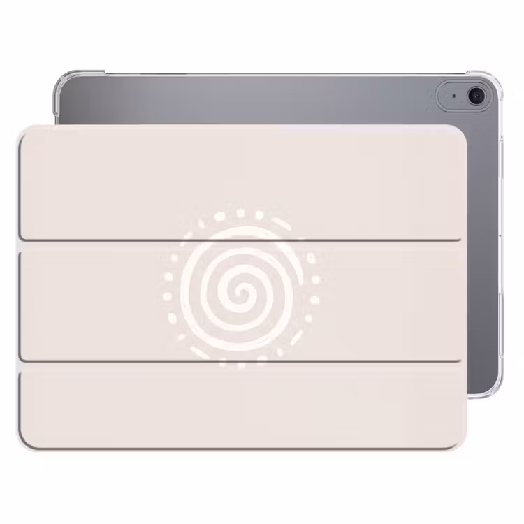 Symbool - Spiraal - Abstract - Minimalistisch - Beige — 1