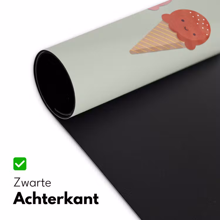 Bureau onderlegger - IJs - Hoorntjes - Eten - Illustratie - Vrolijk — 5