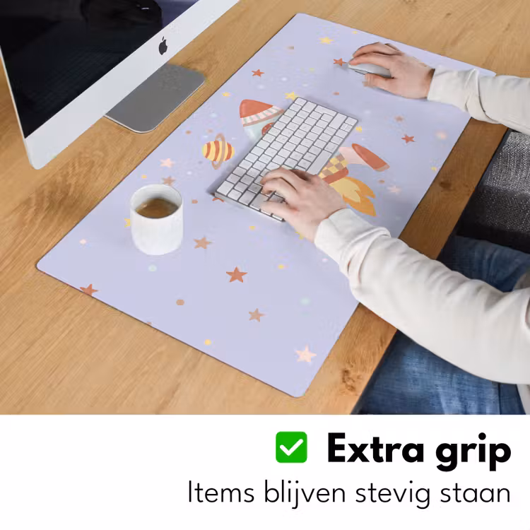 Bureau onderlegger - Raket - Ruimte - Planeet - Illustratie — 6