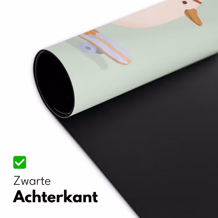 Bureau onderlegger - Vogel - Skateboard - Dieren - Cartoon - Speels — 5