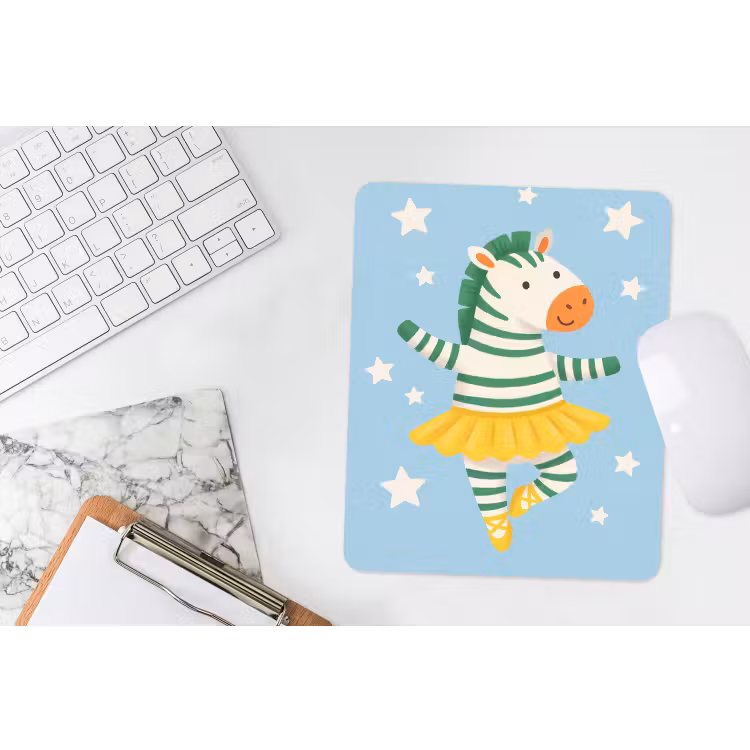 Muismat - Dieren - Dans - Illustratie - Kinderkamer - Sterren — 4