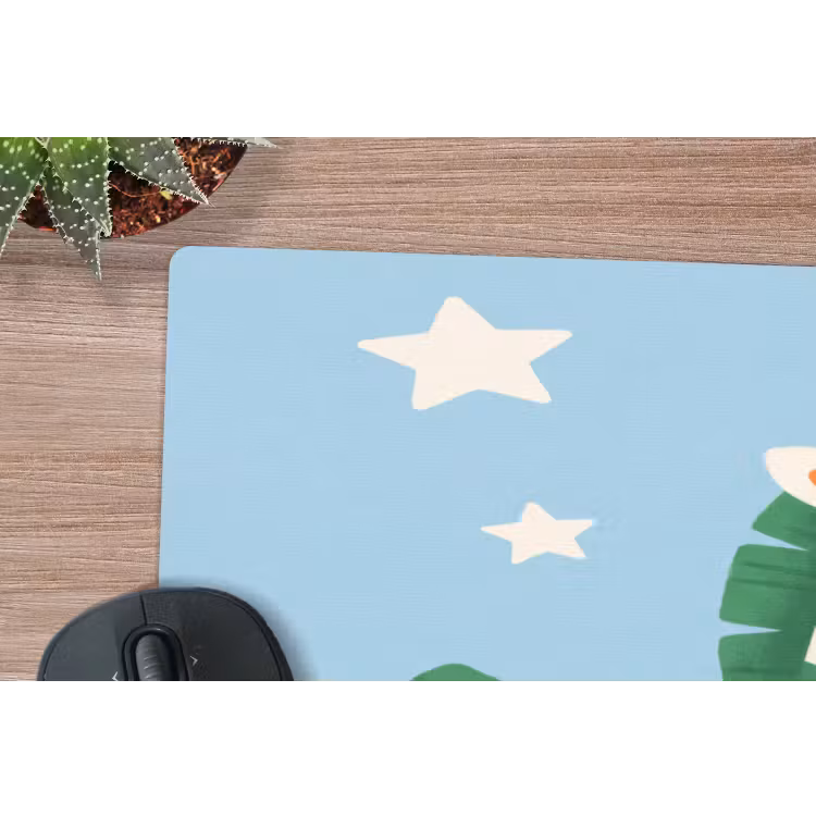 Muismat - Dieren - Dans - Illustratie - Kinderkamer - Sterren — 5
