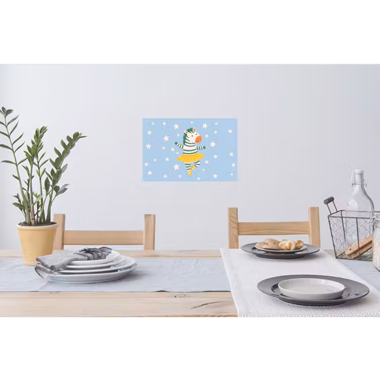 Muursticker - Dieren - Dans - Illustratie - Kinderkamer - Sterren — 3