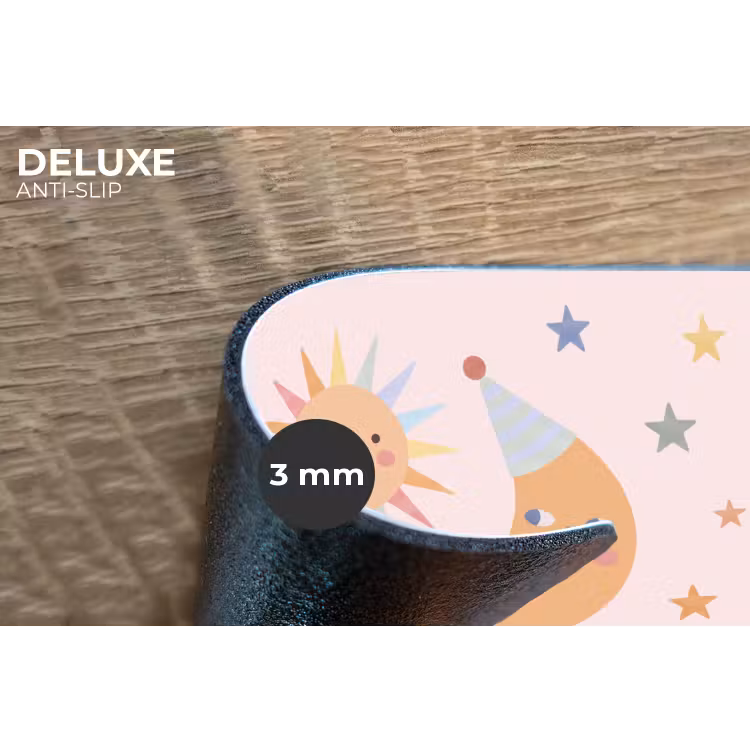 Placemat - 6 stuks - Zon - Maan - Sterren - Kinderkamer - Pastel — 4