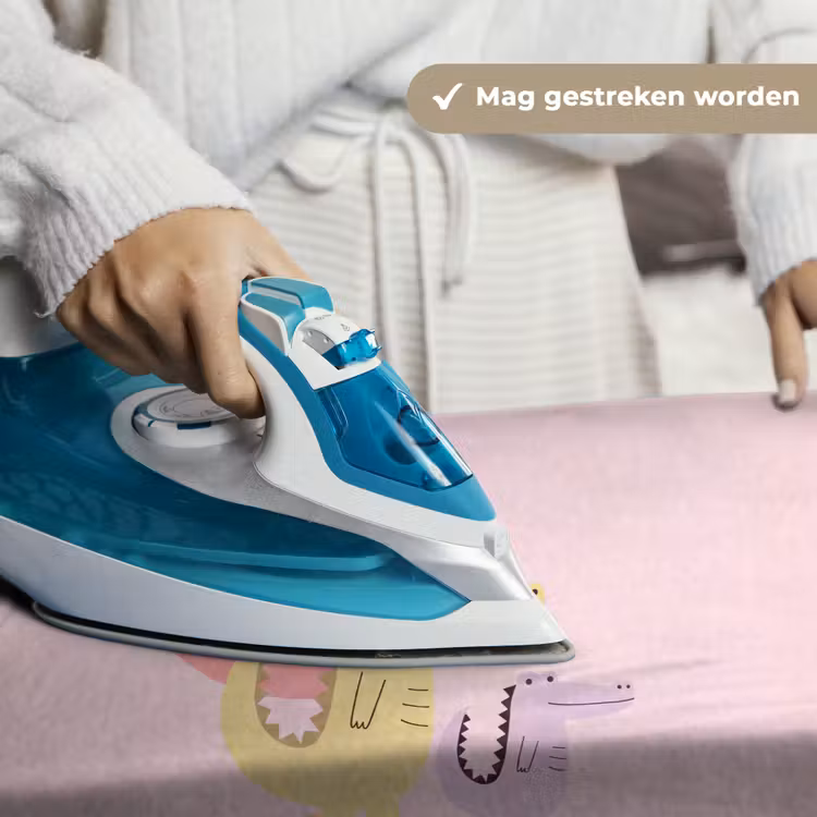 Wandkleed - Dieren - Skaten - Illustratie - Speels - Roze — 6