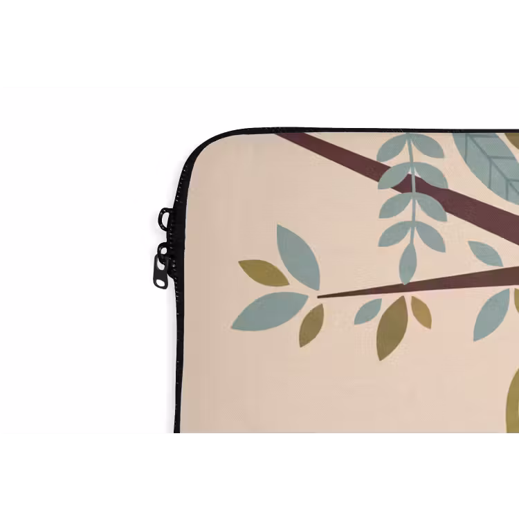 Laptophoes Dieren - Moeder - Baby - Natuur - Groen — 5