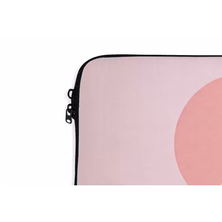 Laptophoes Dieren - Skaten - Illustratie - Speels - Roze — 5