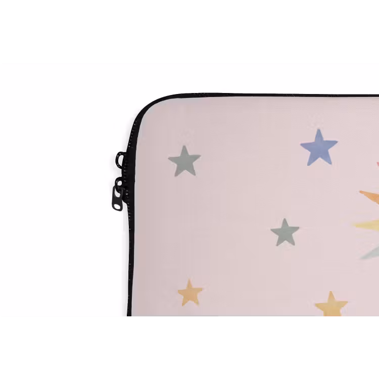Laptophoes Zon - Maan - Sterren - Kinderkamer - Pastel — 5