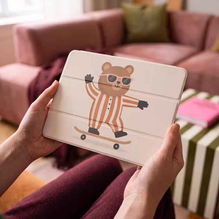 Dieren - Skateboard - Spel - Cartoon - Roze — 4