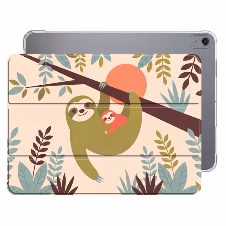 Dieren - Moeder - Baby - Natuur - Groen — 1