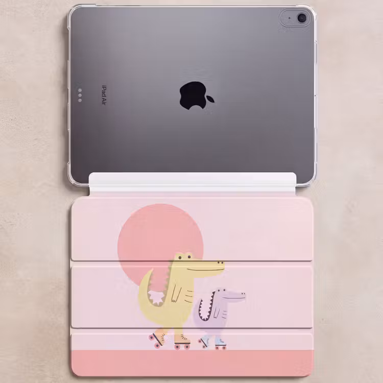 Dieren - Skaten - Illustratie - Speels - Roze — 6
