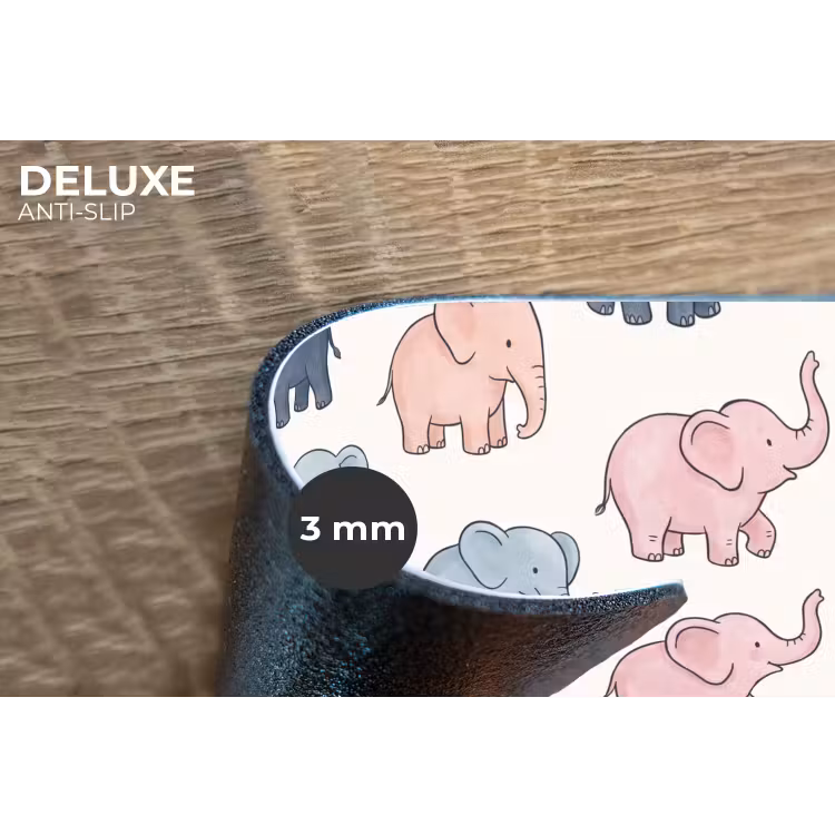 Placemat - 6 stuks - Dieren - Patroon - Kinderkamer - Pastel - Speels — 4