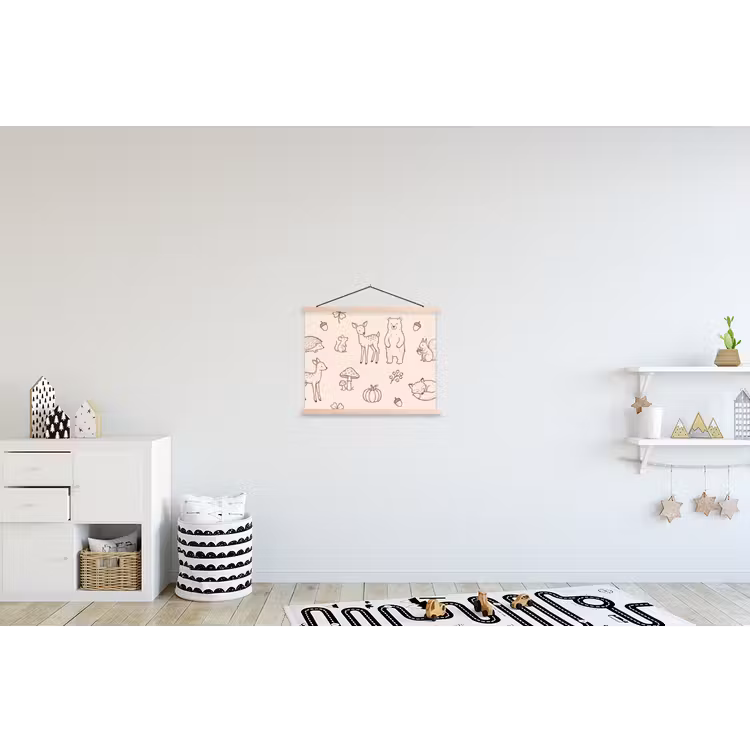 Schoolplaat - Dieren - Bos - Natuur - Schets - Patroon — 3