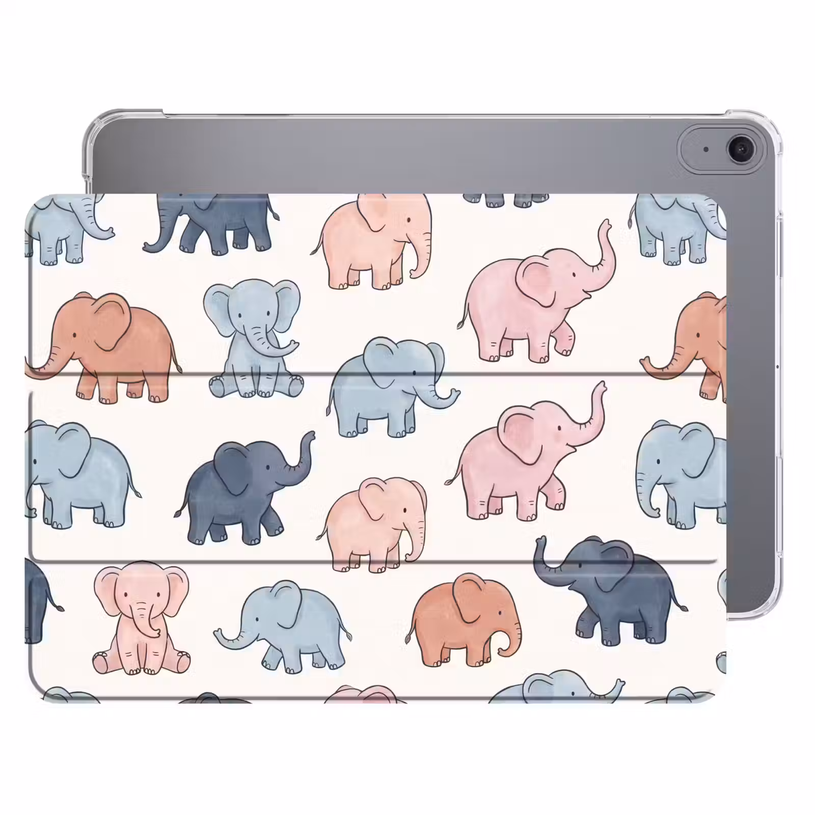 Dieren - Patroon - Kinderkamer - Pastel - Speels — 1