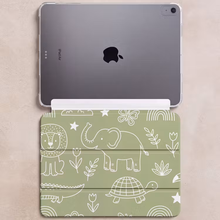 Dieren - Patroon - Illustratie - Natuur - Groen — 6