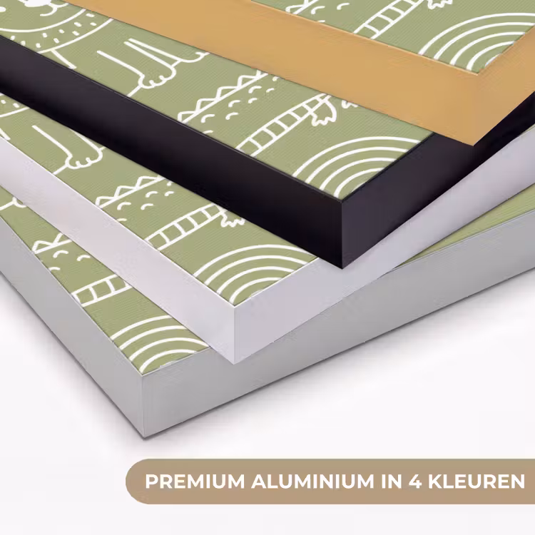 Art frame - Dieren - Patroon - Illustratie - Natuur - Groen — 2
