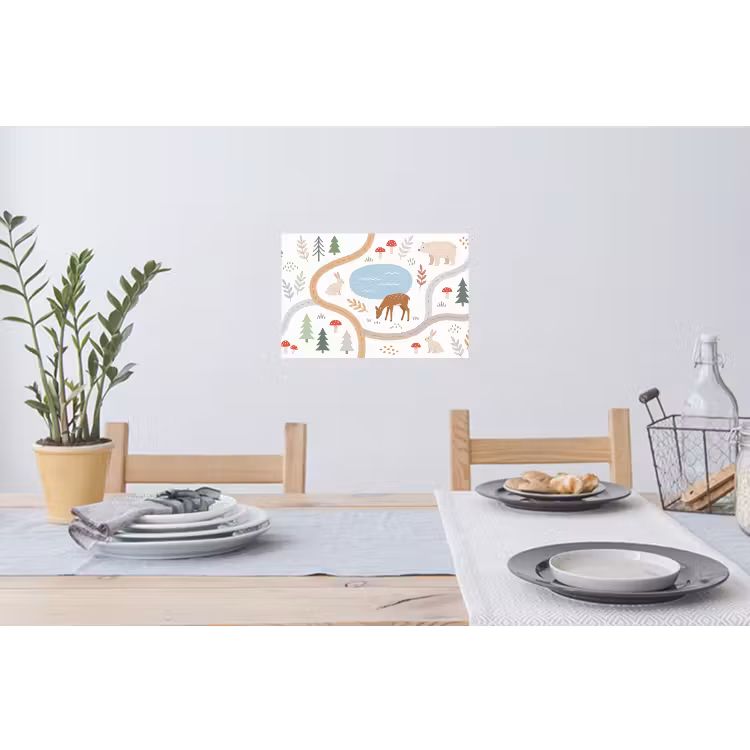 Muursticker - Dieren - Bos - Illustratie — 3