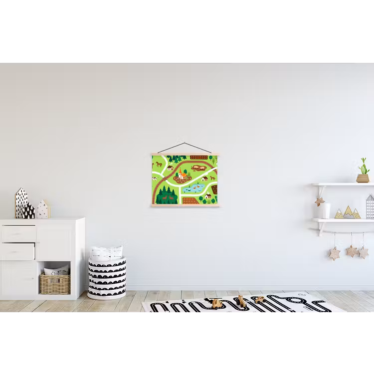 Schoolplaat - Platteland - Dieren - Illustratie — 3