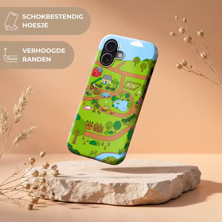 Telefoonhoesje Toughcase - Platteland - Dieren - Cartoon — 5